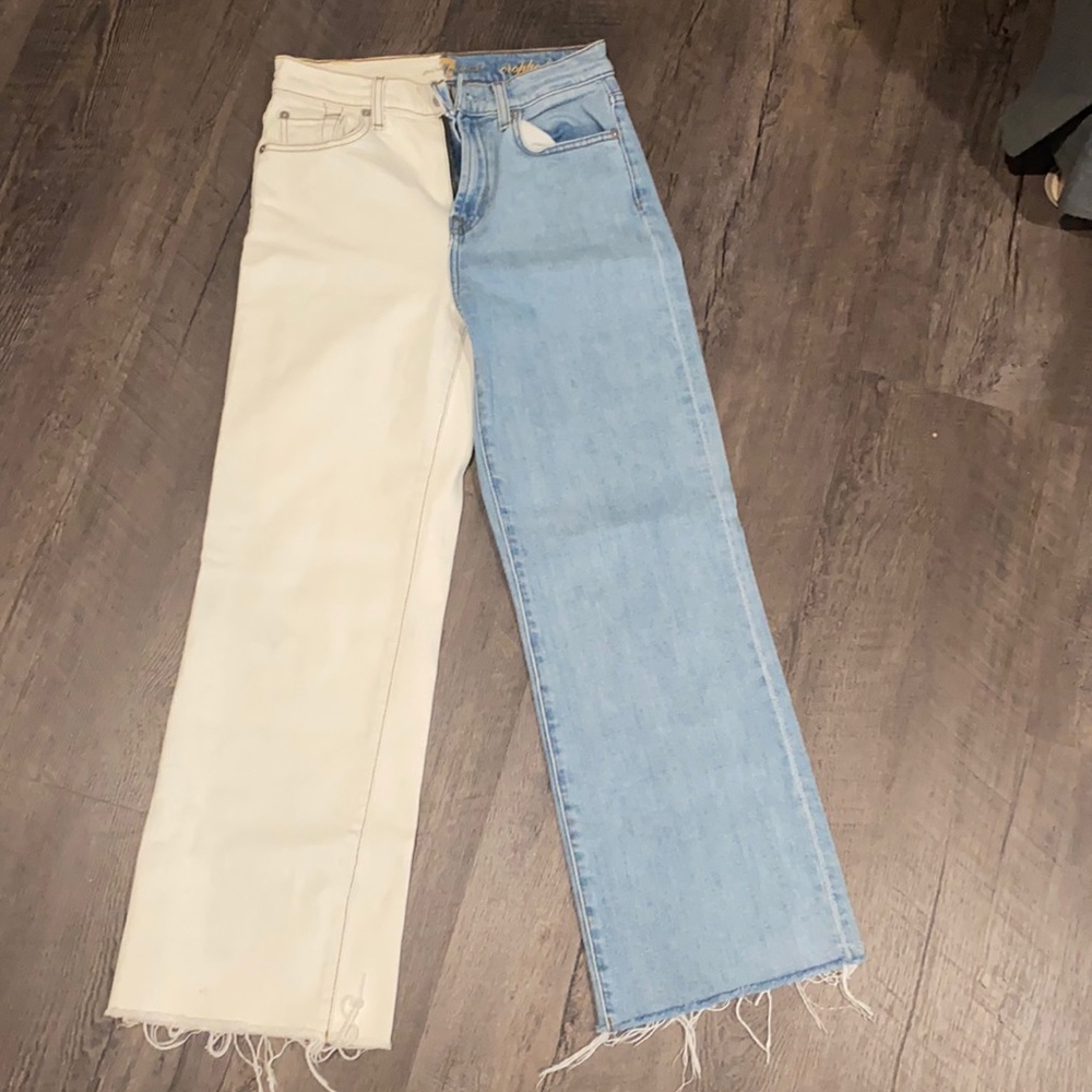 7 For All Mankind Cropped Alexa Jeans